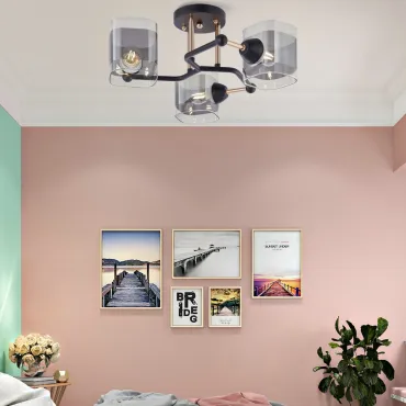 Люстра Arte Milano AMALFI-324308 324308/3 BK+FG от ImperiumLoft