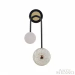 Бра светодиодный Arte Milano Ferrara-72069 279169/2B BK/GD