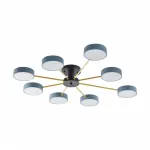 Светильник светодиодный Arte Milano Ferrara 252006/8 Bk/Gr