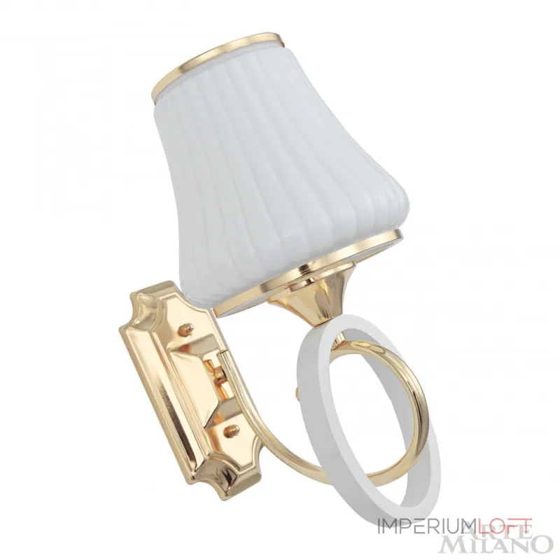 Бра Arte Milano Florentia-2387 302387/1W Wh/Gd