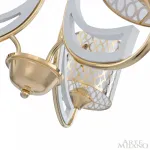 Люстра подвесная Arte Milano Florentia-3387 303387/3 Wh/Gd от ImperiumLoft