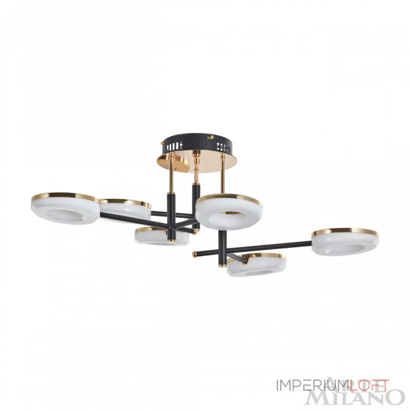 Светильник светодиодный Arte Milano Ferrara-72999 272999/6 BK/GD