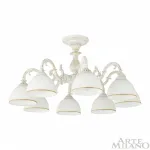 Потолочная люстра Arte Milano AM346410 346410/8 WT+G