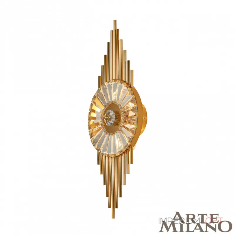 Бра Arte Milano AM-1252B 0552B.D255.H650.E14.3 G Бра Arte Milano AM-1252B 0552B.D255.H650.E14.3 G