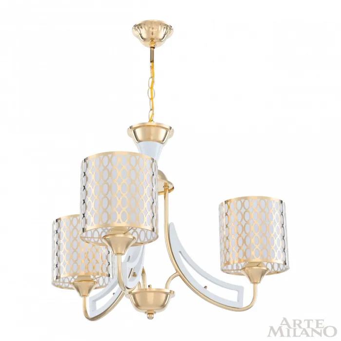 Люстра подвесная Arte Milano Florentia-3387 303387/3 Wh/Gd от ImperiumLoft