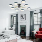 Светильник светодиодный Arte Milano Ferrara 252006/8 Bk/Gr