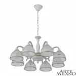 Подвесная люстра Arte Milano AM349737 349737/8 WT+G