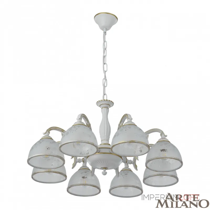 Подвесная люстра Arte Milano AM349737 349737/8 WT+G
