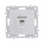 Розетка интернет, RJ45 206.45-1.silver