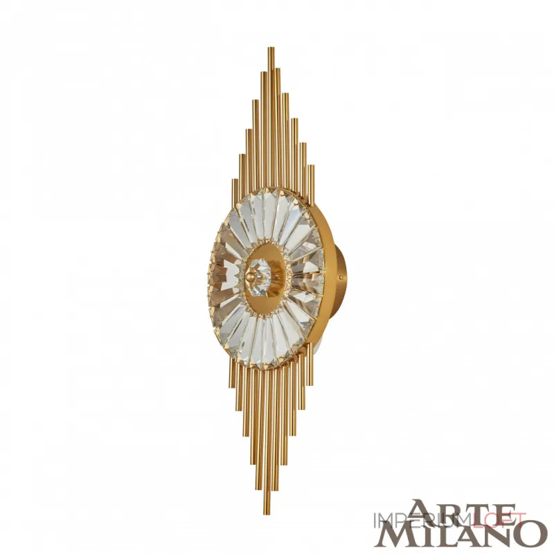 Бра Arte Milano AM-1252B 0552B.D255.H650.E14.3 G Бра Arte Milano AM-1252B 0552B.D255.H650.E14.3 G