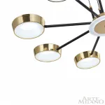 Подвесная люстра Arte Milano Ferrara-71079 271079/8 BK/GD