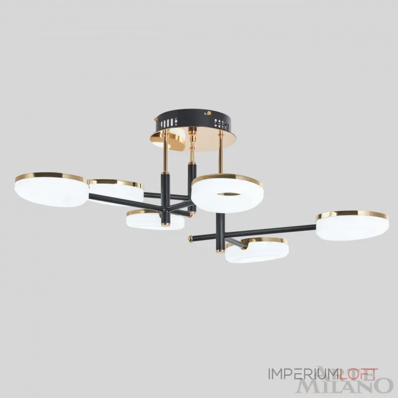 Светильник светодиодный Arte Milano Ferrara-72999 272999/6 BK/GD