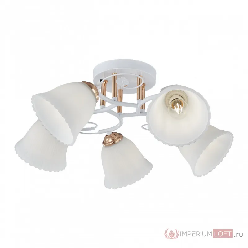 Люстра Arte Milano AMALFI-325395 325395/5A WH+FG от ImperiumLoft