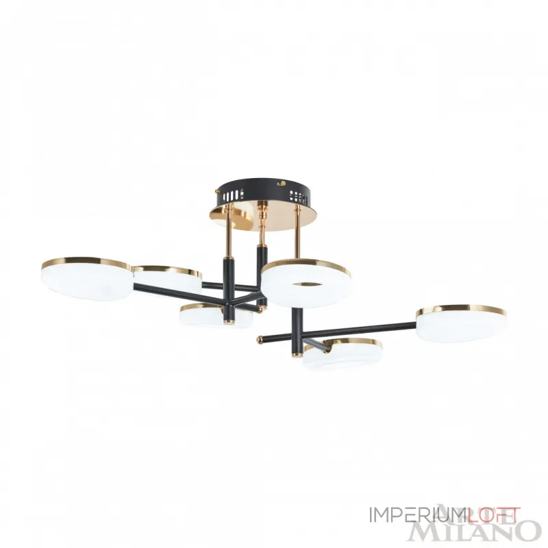 Светильник светодиодный Arte Milano Ferrara-72999 272999/6 BK/GD