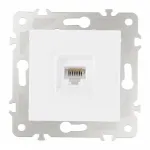 Розетка интернет RJ45 203.45-1.white