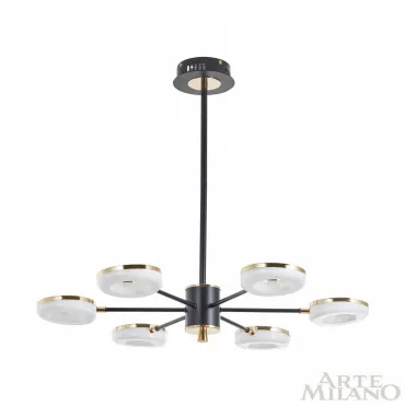 Люстра светодиодная Arte Milano Ferrara-72999 277499/6 BK/GD от ImperiumLoft