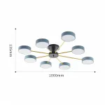 Светильник светодиодный Arte Milano Ferrara 252006/8 Bk/Gr