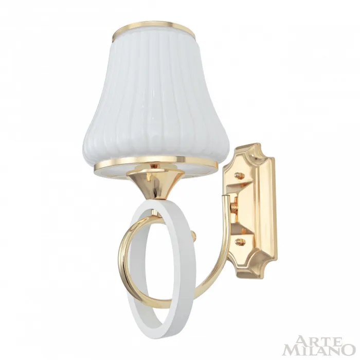 Бра Arte Milano Florentia-2387 302387/1W Wh/Gd от ImperiumLoft