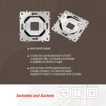 Вывод кабеля 205.49-1.black от ImperiumLoft