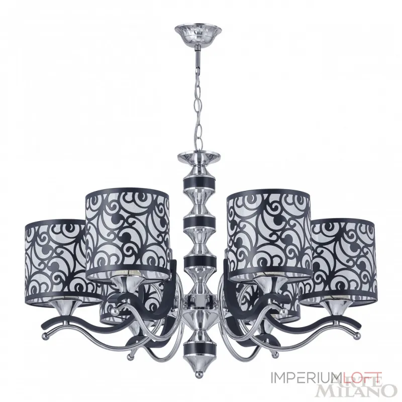 Подвесная люстра Arte Milano Florentia-4957 304957/6 Bk/Ni