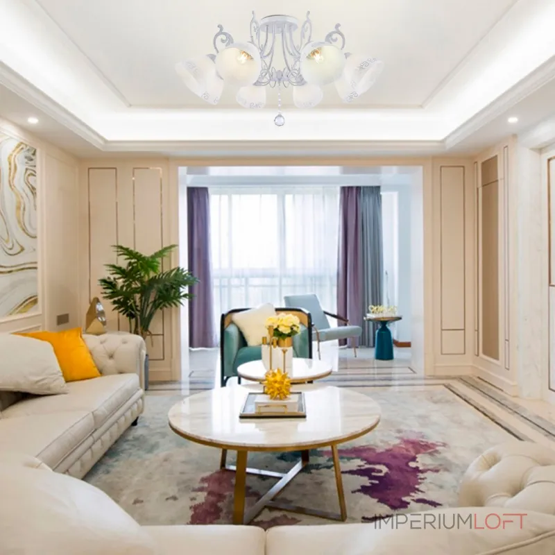 Потолочная люстра Arte Milano AM341900 341900/8 WT+SL
