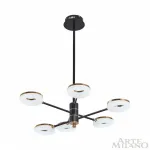 Люстра светодиодная Arte Milano Ferrara-72999 276699/6 BK/GD от ImperiumLoft