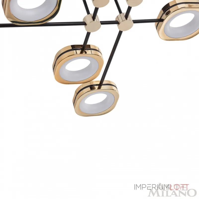Светильник светодиодный Arte Milano Ferrara-71040 277999/8 BK/GD Светильник светодиодный Arte Milano Ferrara-71040 277999/8 BK/GD