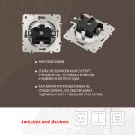 Розетка с заземлением, шторками и защитной крышкой, 16A 250V 202.41-1.white