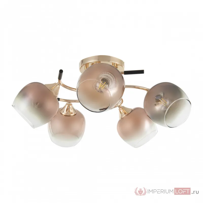 Люстра Arte Milano AMALFI-324985 324985/5 FG+BK от ImperiumLoft