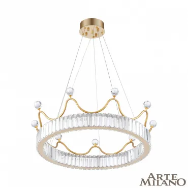 Люстра светодиодная Arte Milano AM-Venezia 310322/D600 GD