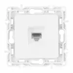 Розетка интернет, RJ45 217.45-1.white