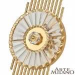 Бра Arte Milano AM-1252B 0552B.D255.H650.E14.3 G