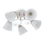 Потолочная люстра Arte Milano AMALFI-325395 325395/5A WH+FG