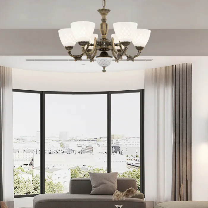 Люстра Arte Milano AM343837 343837/6 AB от ImperiumLoft
