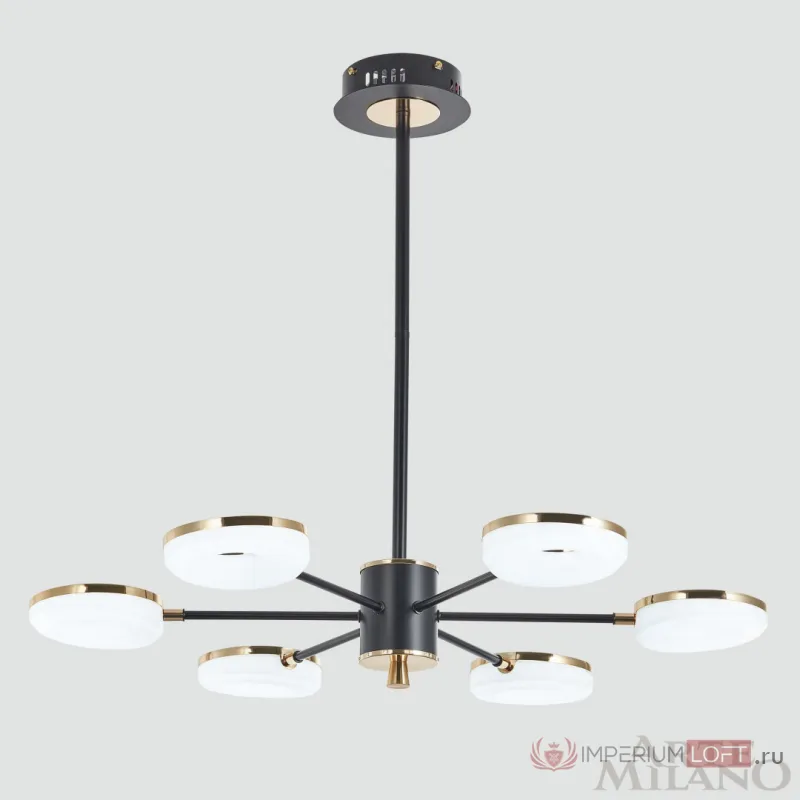 Люстра светодиодная Arte Milano Ferrara-72999 277499/6 BK/GD от ImperiumLoft