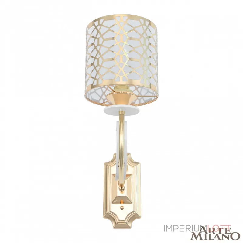 Бра Arte Milano Florentia-1237 301237/1W Wh/Gd Бра Arte Milano Florentia-1237 301237/1W Wh/Gd