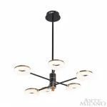 Люстра светодиодная Arte Milano Ferrara-72999 276699/6 BK/GD от ImperiumLoft