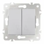 Выключатель жалюзи, 10A 250V 203.38-2.silver от ImperiumLoft Выключатель жалюзи, 10A 250V 203.38-2.silver от ImperiumLoft