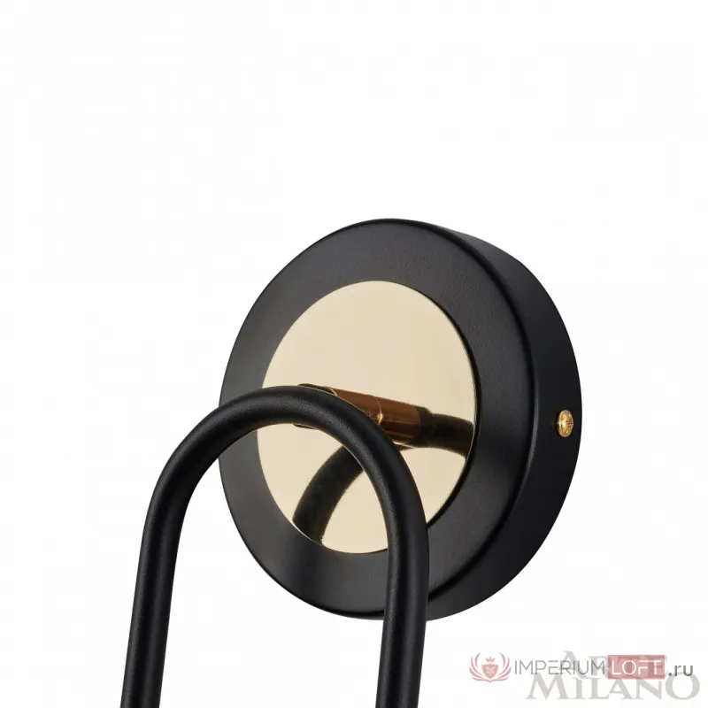 Бра светодиодный Arte Milano Ferrara-72069 279169/2B BK/GD от ImperiumLoft
