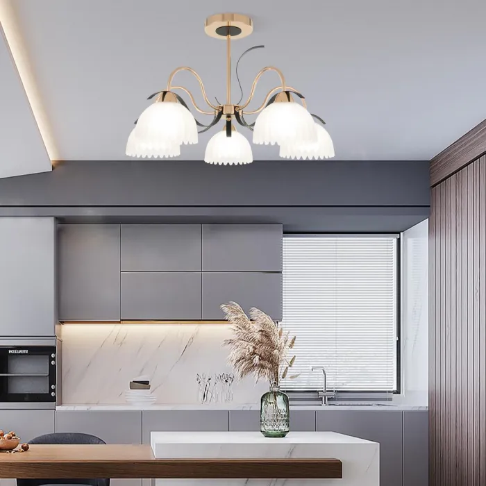 Люстра Arte Milano Napoli-327306 327306/5 FG+BK от ImperiumLoft