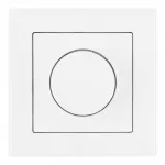 Комплект - диммер 500W с рамкой однопостовой Arte Milano SET06-1-48-1 white
