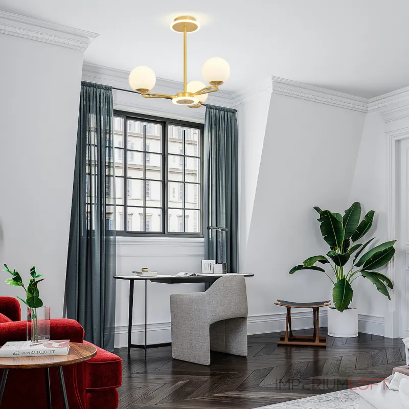 Люстра на штанге Arte Milano Neapolis-77138 277138/3 GD