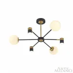 Люстра светодиодная Arte Milano Ferrara-71040 274802/6 BK/GD от ImperiumLoft