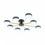 Светильник светодиодный Arte Milano Ferrara 252006/8 Bk/Gr