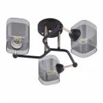 Потолочная люстра Arte Milano AMALFI-324308 324308/3 BK+FG