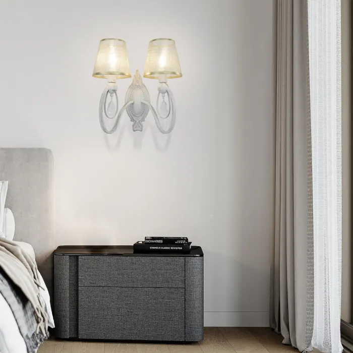 Бра Arte Milano AM347203 347203/2W WT+G от ImperiumLoft