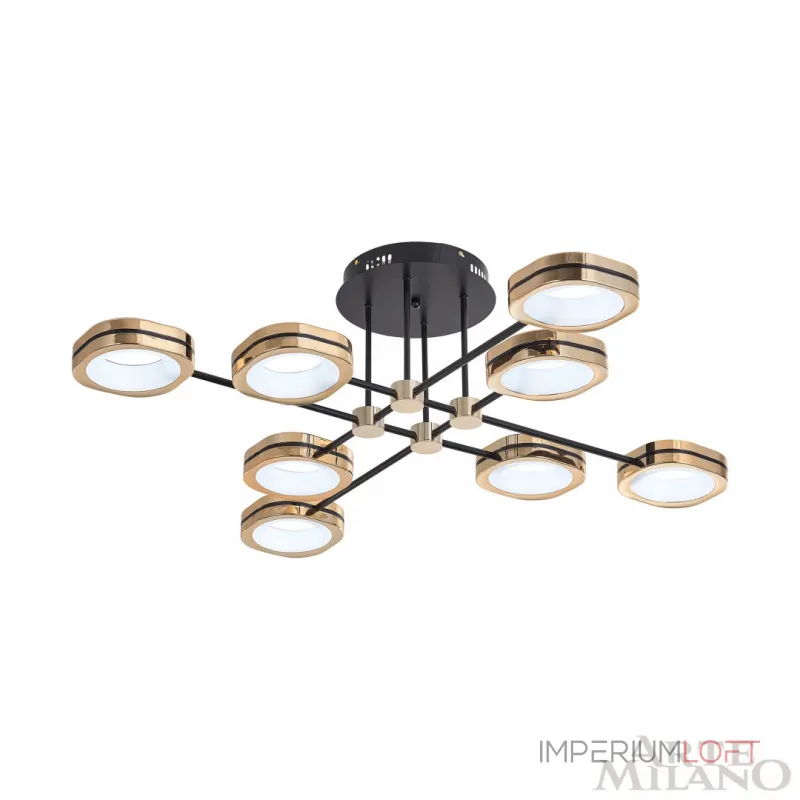 Светильник светодиодный Arte Milano Ferrara-71040 277999/8 BK/GD Светильник светодиодный Arte Milano Ferrara-71040 277999/8 BK/GD