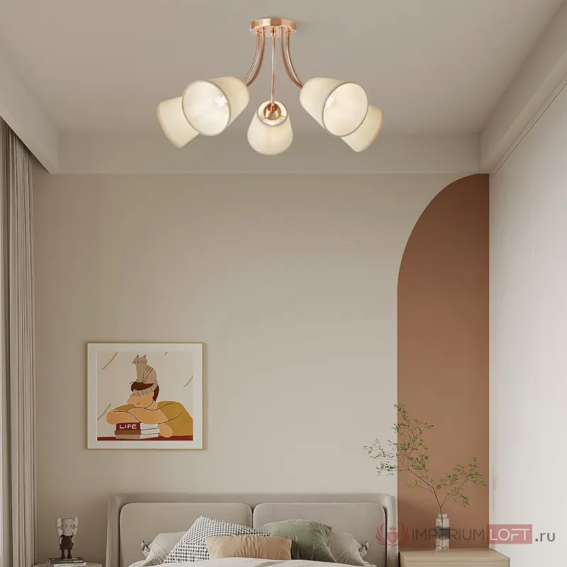 Люстра Arte Milano Napoli-9546 339546/5 FGD от ImperiumLoft