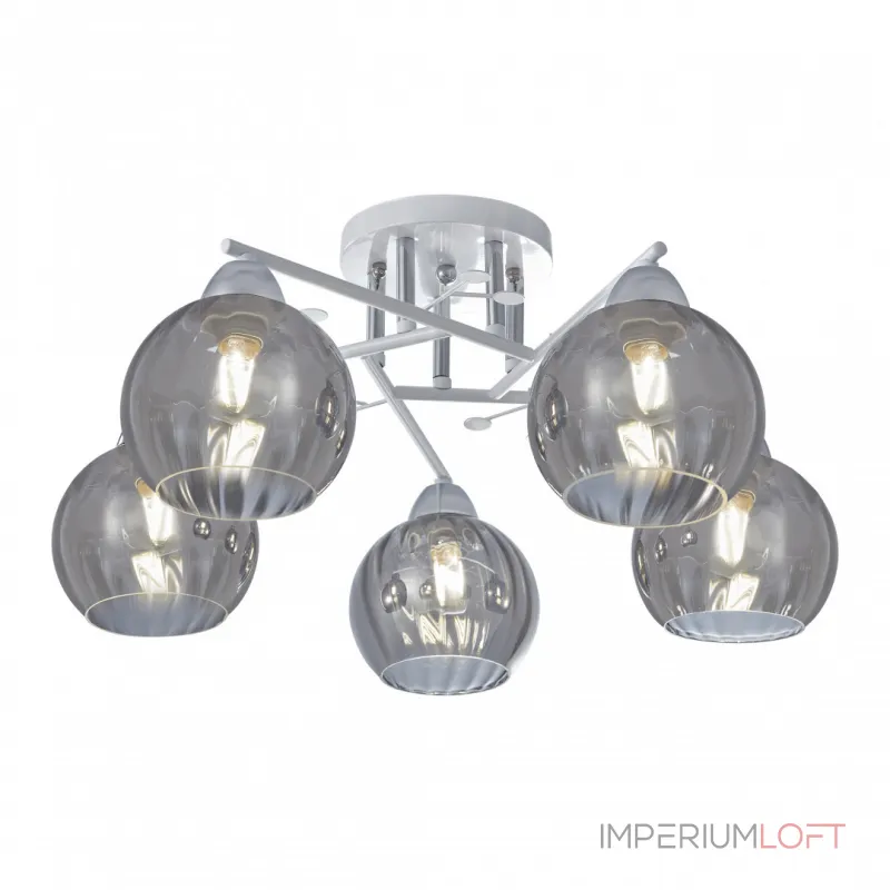 Потолочная люстра Arte Milano AMALFI-326508 326508/5 WH+CR
