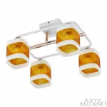 Люстра Arte Milano AMALFI-322008 322008/4 WH+FG от ImperiumLoft